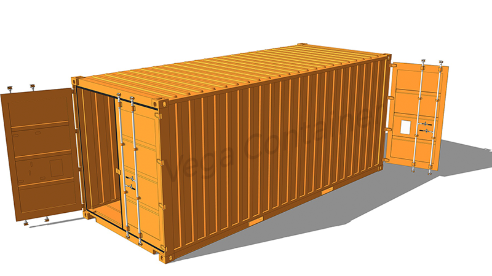 20′ Double Door