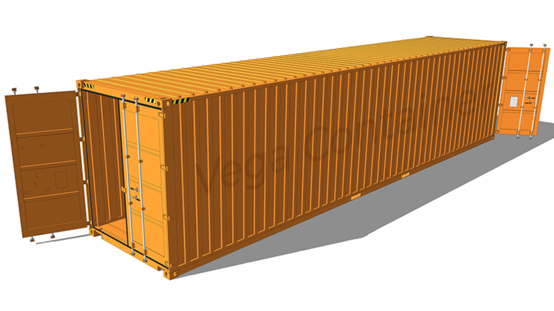 40′ Double Door HC