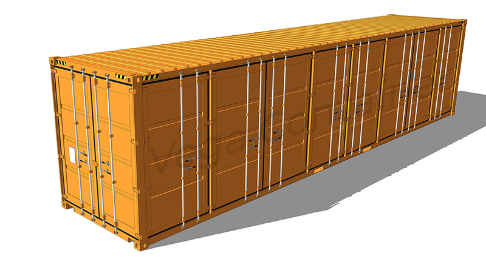 40′ Open Side High Cube